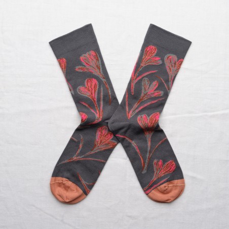 Sock Crocus Steel
